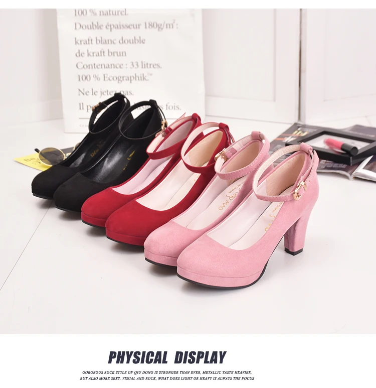 Ankle Strap High Heels Party Shoes