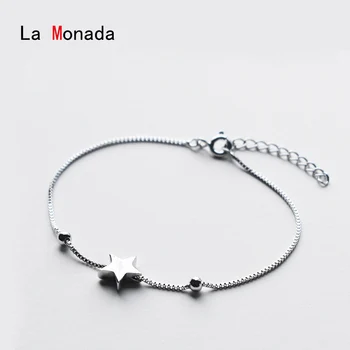 

La Monada Silver 925 Bracelet Woman Star Ball Charm Link Bracelets For Women 925 Sterling Silver Personalized Bracelet Trendy