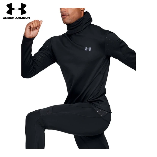 Jumper Under Armour UA QUALIFIER COLDGEAR BALACLAVA HOODIE 1348088-001  Jacket, clothing for sports; clothing for athletes; clothes; sport -  AliExpress