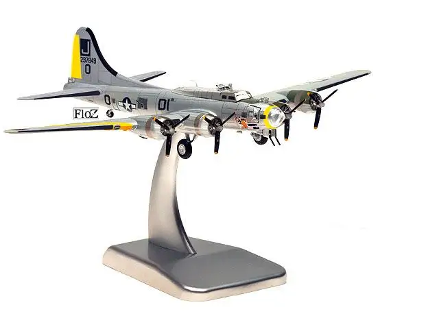 B-17G авиационный корпус США 1/200 литая под давлением модель самолета Hogan