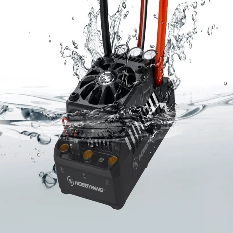 Контроллер скорости Hobbywing EzRun Max6 V3 160A/Max5 200A водонепроницаемый бесщеточный ESC для 1/7