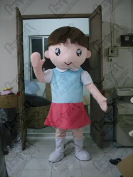 

quality pupil girl mascot costumes cartoon uniform girl student mascot design
