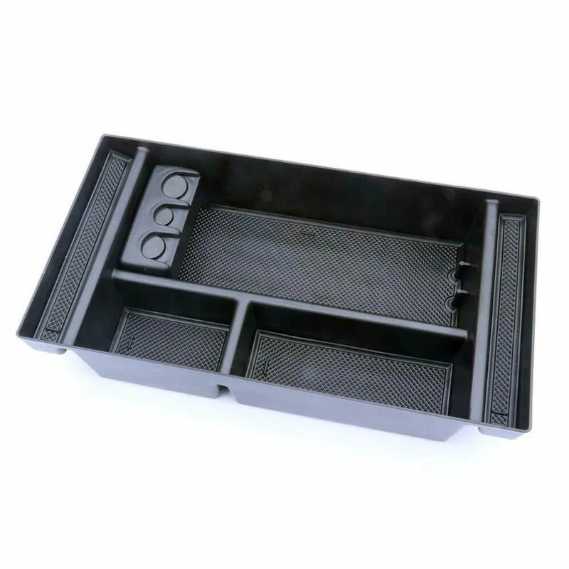 

1pc Auto Car Center Console Organizer Tray Box ABS Plastic For Chevy Silverado 1500 / GMC Sierra 1500 2019 Car Accessories