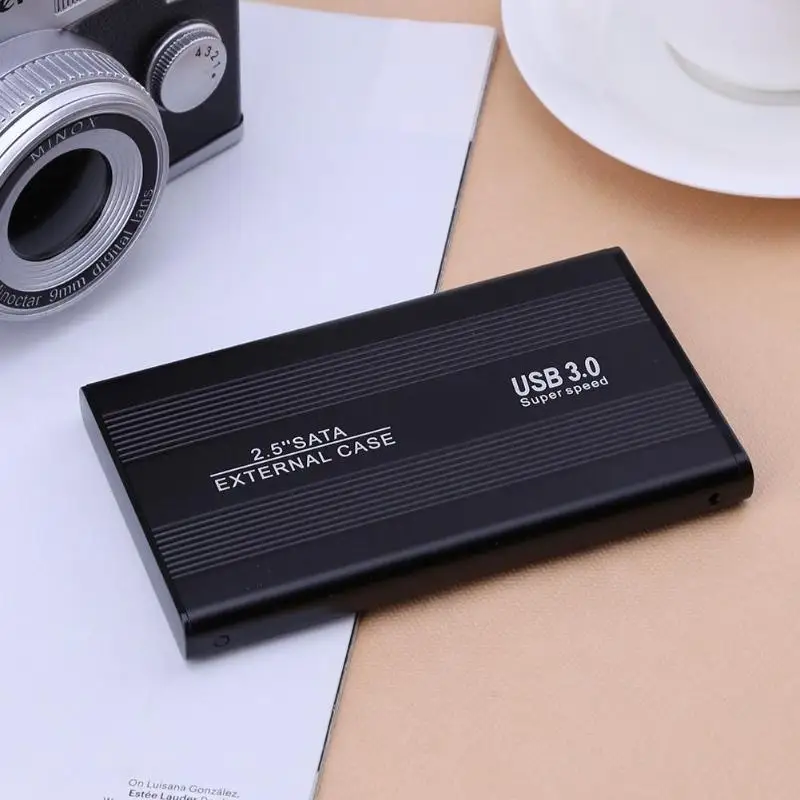 Vktech 2,5 дюймов портативный HDD корпус USB 3,0 на SATA 5 ГБ/сек. внешний мобильный жесткий диск внешний жесткий диск корпус жесткий диск HD коробка