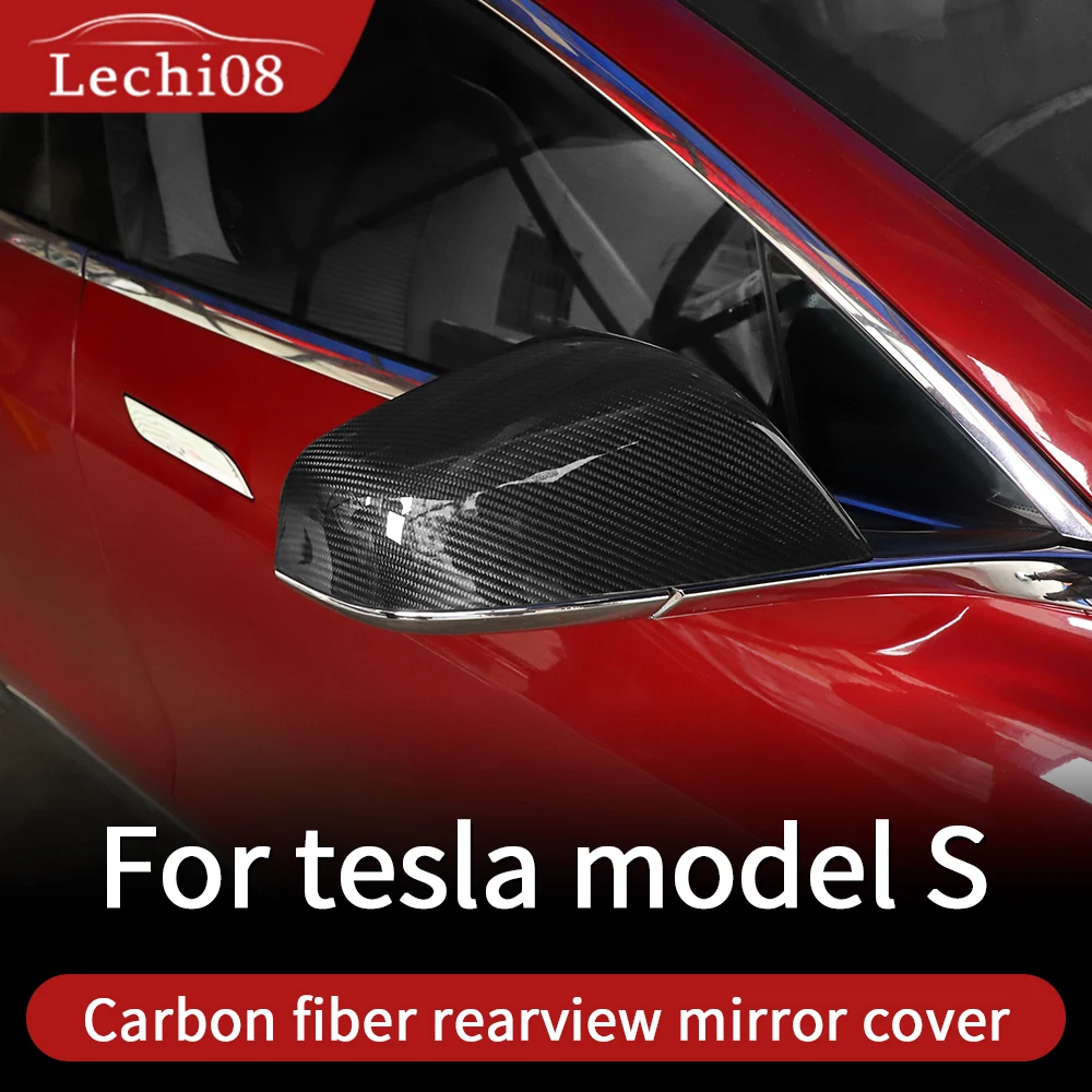 Крышка зеркала заднего вида для автомобиля tesla модель s 2018 автомобильные