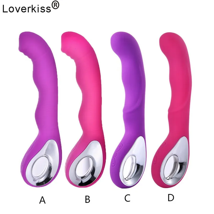 Loverkis USB Rechargeable Silicone g pot Vibrator Adult Sex Toys for Woman 10 Vibrations As Anal Massager Erotic | Красота и здоровье