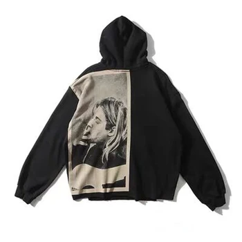 

Owen seak Men Hoodies Sweatshirts Gothic Hip Hop Casual Punk Rock Pullover Oversize Sweatshirts Streetwear Spring Black Hooded