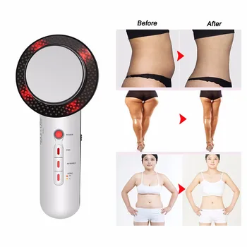 

Face Lifting 3 in 1 EMS Infrared Ultrasonic Body Massager Device Ultrasound Slimming Fat Burner Cavitation Face Beauty Machine