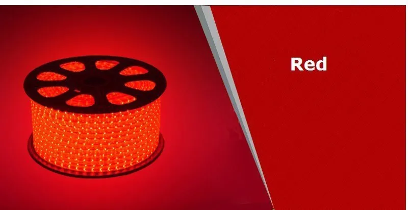 Fanlive 100 м Водонепроницаемый Ac 110 V 220 V 5050 гибкие Smd Рубан Rgb светодио дный полосы света 60 светодио дный s/m 14,4 Вт/м светодио дный Строка освещения