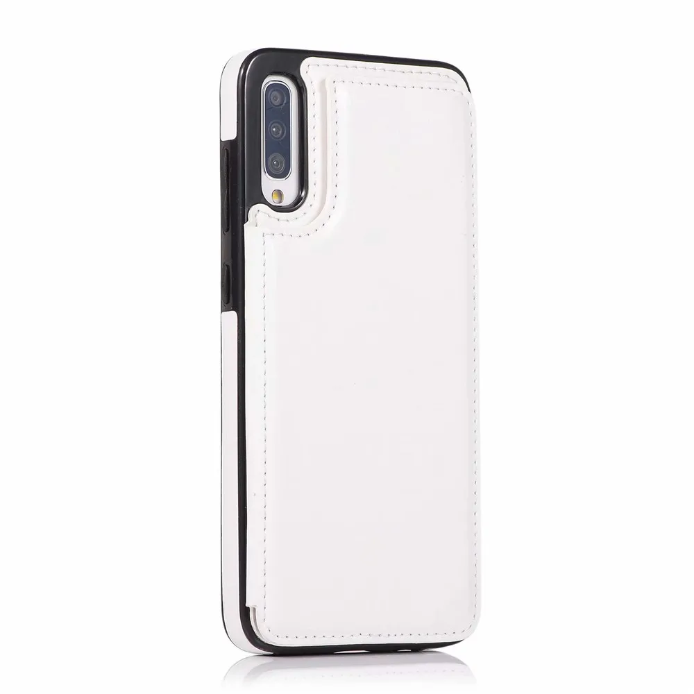 Чехол-Кошелек с магнитной пряжкой для samsung Galaxy A50 A50S чехол Роскошный флип-чехол из искусственной кожи для Galaxy A50S чехол-крышка для телефона