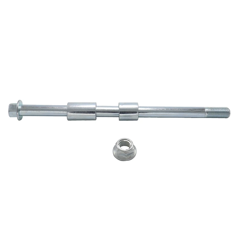12mm 220mm / 230mm / 245mm + 3 Spacers Front Back Rear Axle For 70cc 90cc 125cc 140cc 200cc 250cc PIT PRO Trail Dirt Bike dirt bike axle
