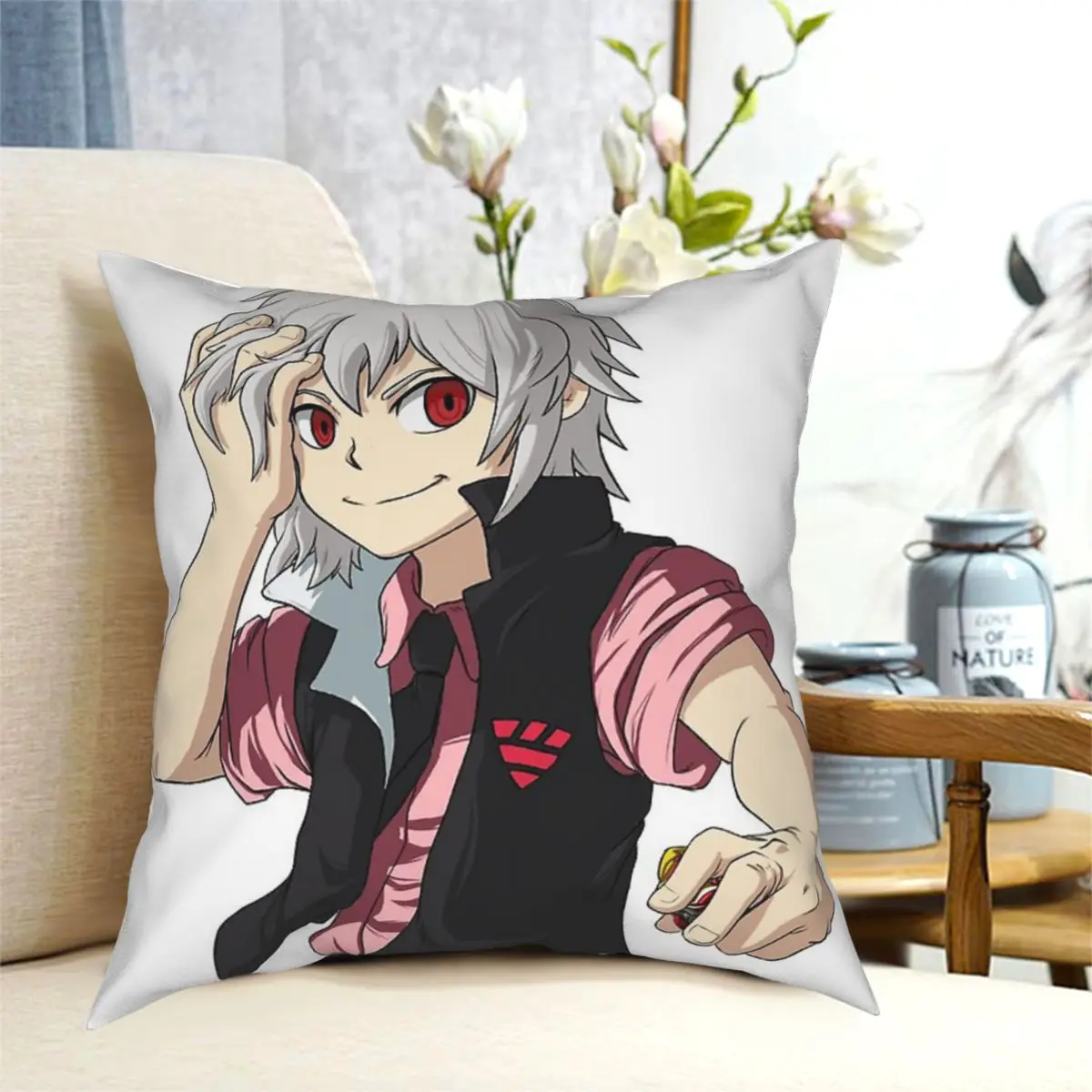 Shu Kurenai No Background From Beyblade Burst Throw Pillow Drop And Blanket  Pillow For Sleeping Cover Nordic Style Home Decor - AliExpress