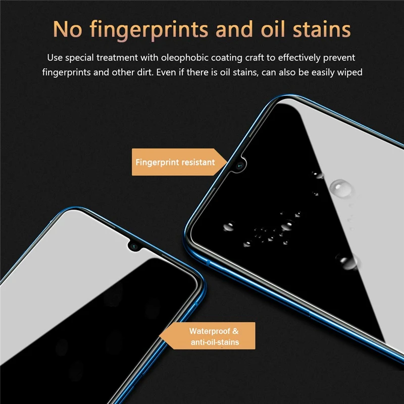 2.5D Закаленное стекло для Xiaomi A3 A2 Lite A1 Play Note 3 Pocophone F2 F1 9H защитное стекло защитная пленка 50 шт