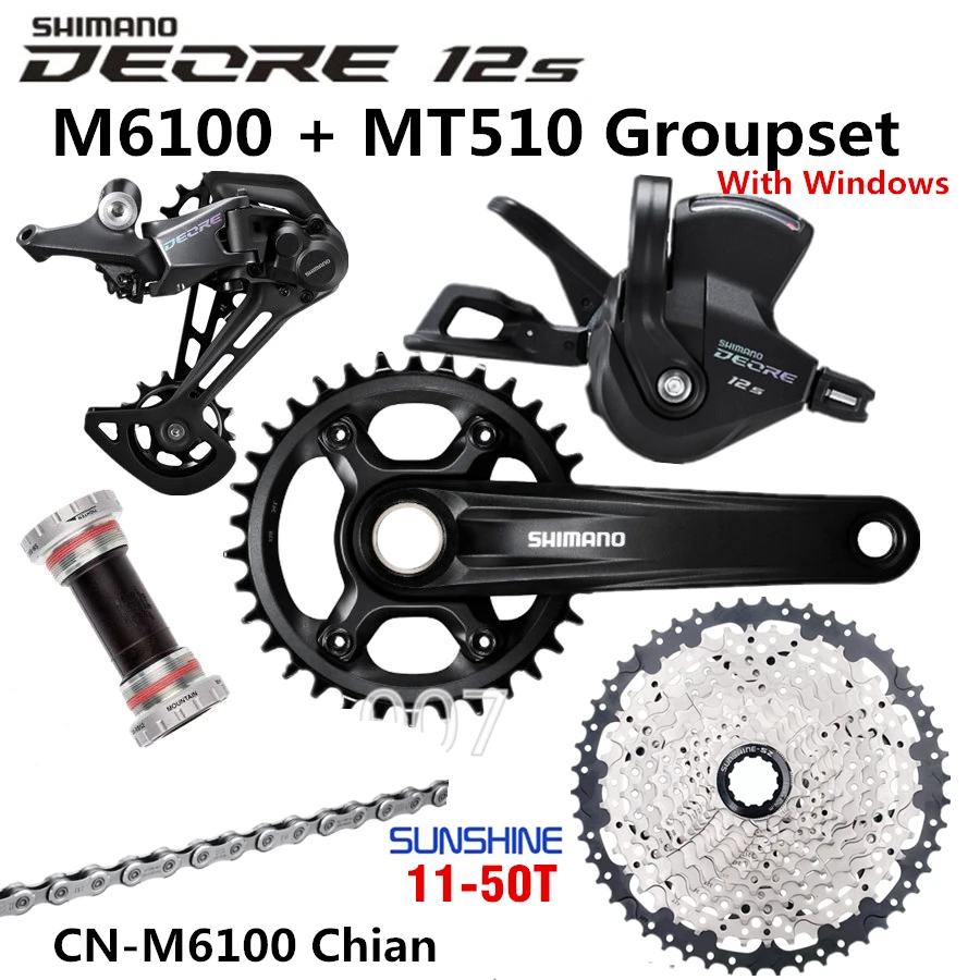 Shimano Deore M6100 Groupset 34t 