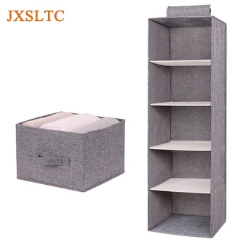 

5 Layers Multifunction Storage Bag Wardrobe Hanging Bag Cloth Drawer Clothes Storage Box Organizer Hanging Closet Organizer