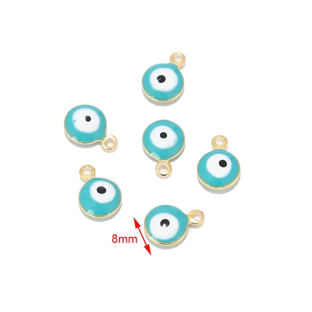8mm Cyan Gold
