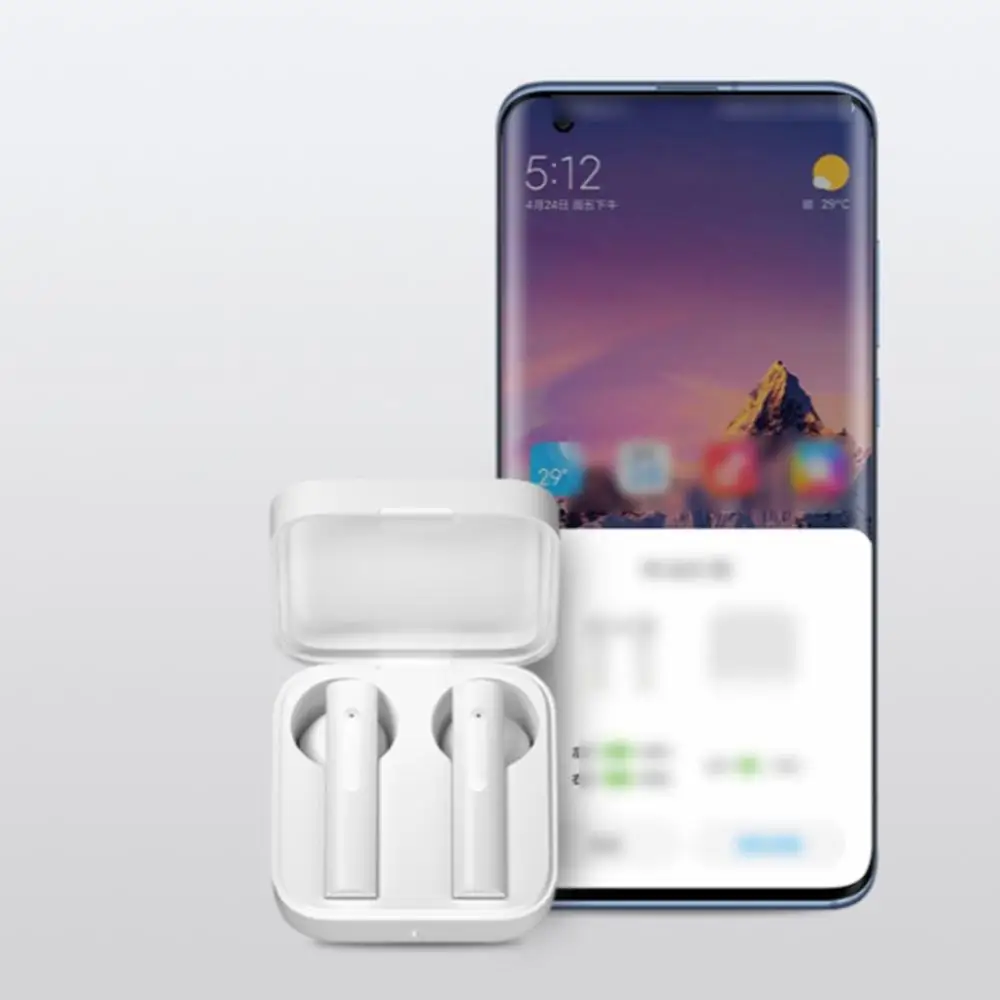 Xiaomi Air2 SE Wireless Earphone Dual Microphone Smart Connection Earbuds with Box Type c Charging Port