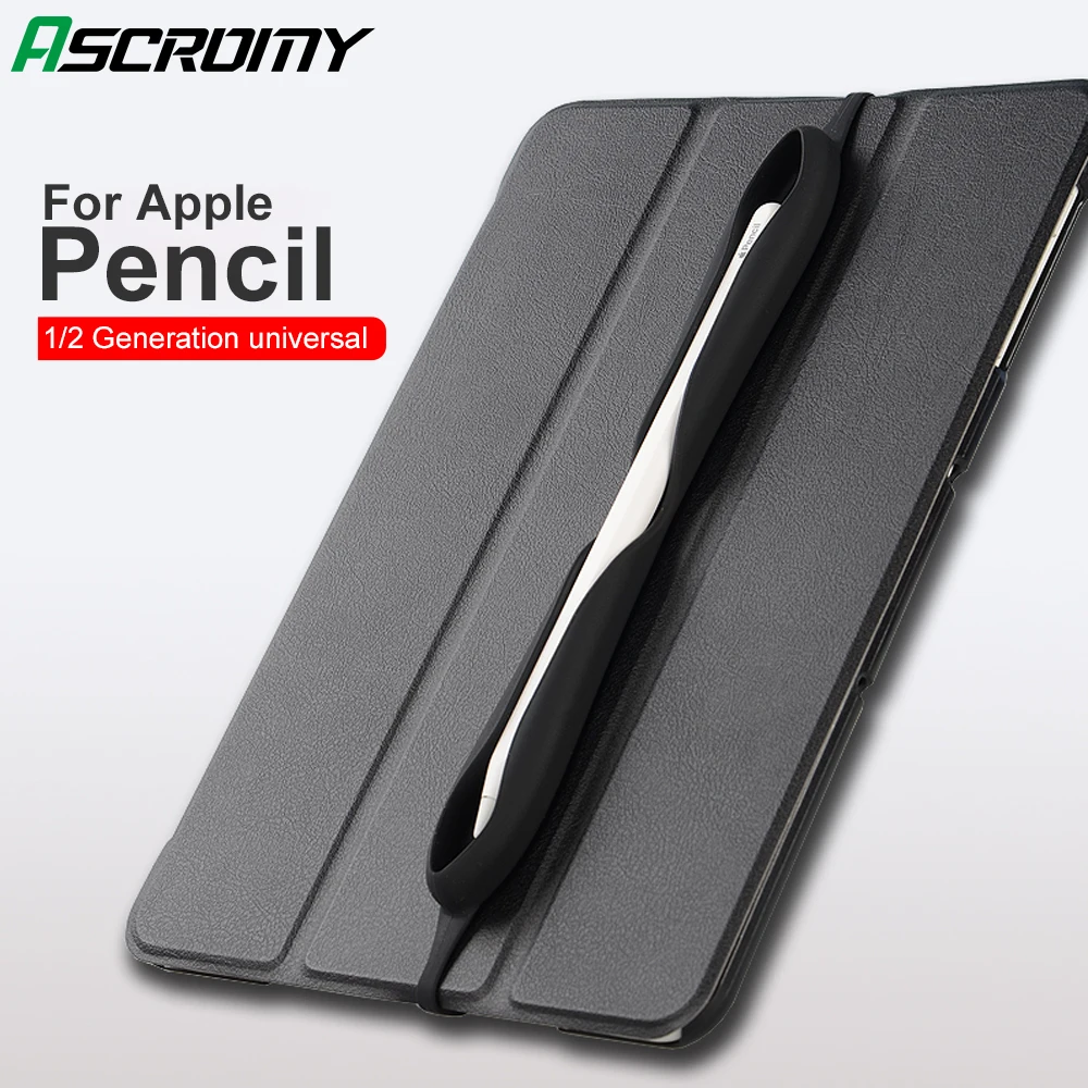 

Sleeve stylus pen silicon Phone Case For Apple Pencil iPad 2018 Ipad Pro 9.7 10.5 12.9 Holder touch Pen Cover Funda Accessories