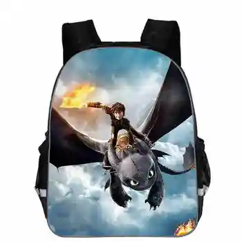 

13 Inch Catoon How to Train Your Dragon Children School Bags Orthopedic Backpack Kids School Boys Girls Mochila Infantil Bags