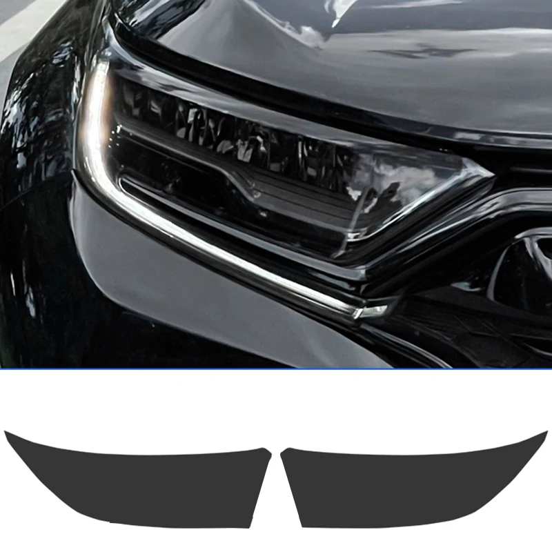 For Honda CR-V 2020 2021 Black Headlight Head Light Lamp TPU Film Protector Sticker Car Styling | Автомобили и мотоциклы