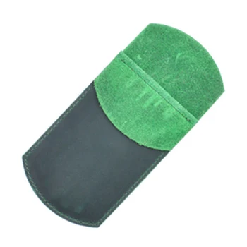 

School Supplies Handmade Work Pocket Protector Retro Essentials PU Leather Pencil Case Office Pouch Portable Pen Holder Durable