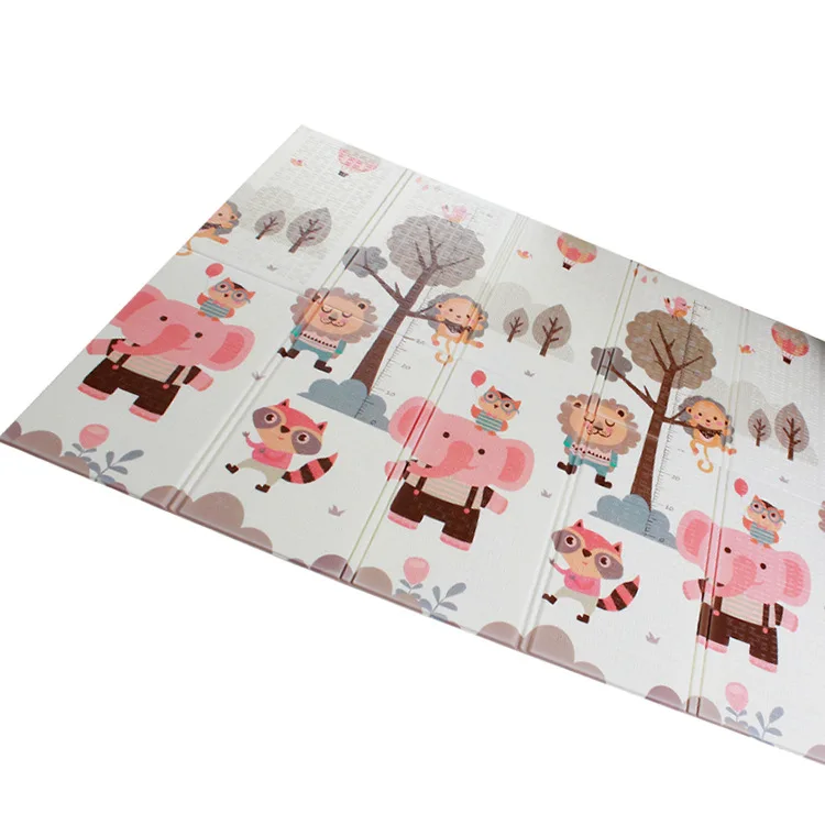 80*180 см детские игрушки, игровой коврик, складной мультяшный игровой коврик, Детский ковер, Детский ковер, пазл, нескользящий детский коврик, товары - Цвет: 80x180cm