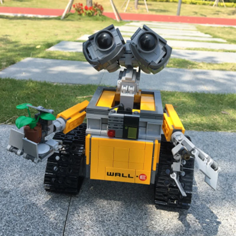 

Legoing Creator Series Idea Robot WALL E Movie Figures 687PCS Building Blocks Compatible Creator Legoed EVE Children Toys WELL E