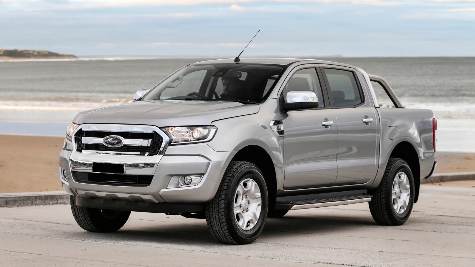 Черные направляющие на крышу рейки для Ford Ranger WILDTRACK 2012 2013 2014 2015 2016 2017 2018 2019 T6 T7