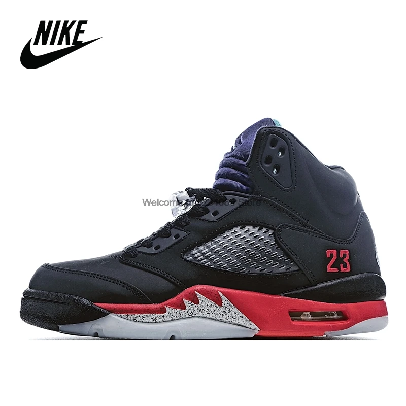 Оригинальные мужские баскетбольные кроссовки Nike Air Jordan 5 &quotTop 3&quot 30th Anniversary Размер