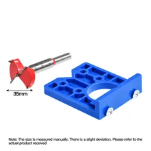 

clown 35mm DIY Locator Accurate Woodworking Mounting Hinge Drilling Jig Guide Door Hole Opener Concealed Cabinet Accessories