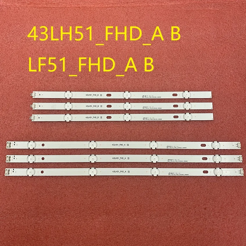 TV용 LED 백라이트, 43LH513V 43LH590V 43LF510V 43LF5100 43LH5100 43LH5700 43LH570A 43LH520V 43LH590 43LJ515V 43LH510V 43LH