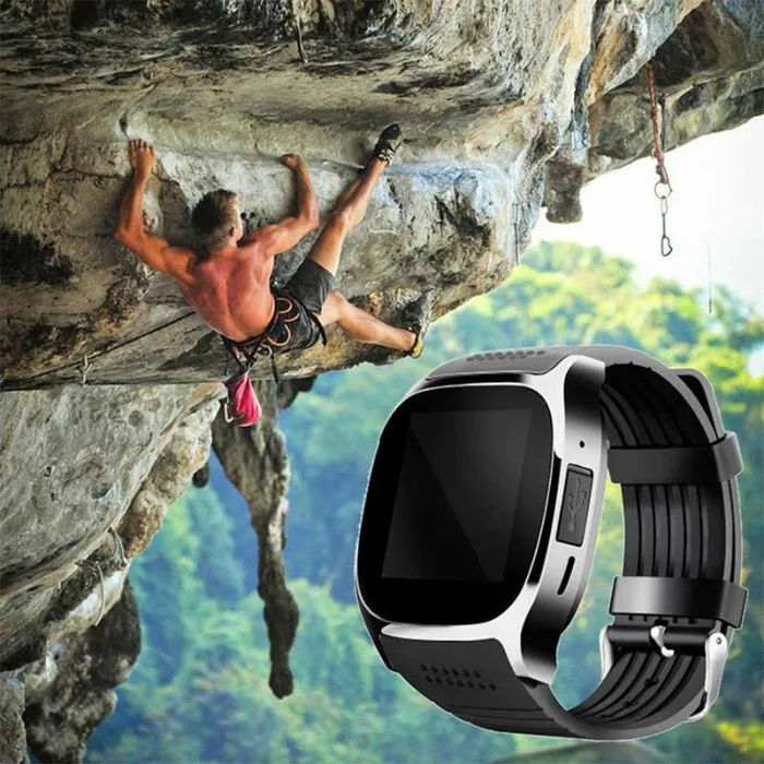 T8 Смарт-часы с поддержкой bluetooth карты вызова мониторинга сна Bluetooth часы GV99