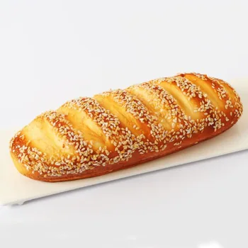 

Artificial bread fake food Soft Bread squishy PU Bread Simulation Model Soft Bread Fake Cake Bakery Photography props Decor