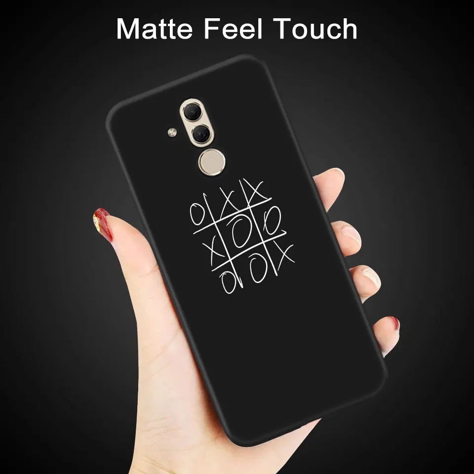 Цветные матовые чехлы для телефонов huawei mate 20 Lite Pro P20 Plus Lite Мягкие силиконовые черные матовые корпуса для Redmi S2 5 Plus 5A чехол