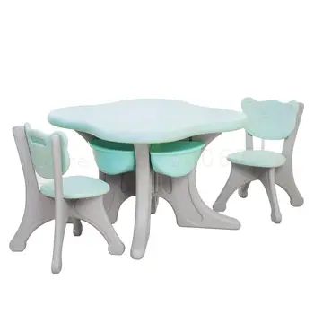 

Children's Desks And Chairs Set Kindergarten Desks And Chairs Children's Eating, Drawing, Playing, Plastic Learning Tables, Toy