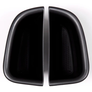 

Black Front and Rear Door Handle Storage Box Container Holder Tray for Volvo S90 V90CC Car Accessories 2Pcs/Set