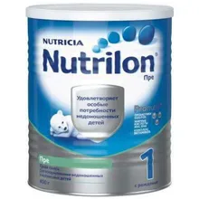 Молочная смесь Nutrilon Пре 1 с рождения 400 гр