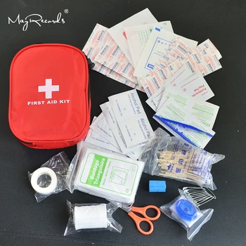 120pcs/pack Safe Camping Hiking Car First Aid Kit Medical Emergency Kit Treatment Pack Outdoor Wilderness Survival 1