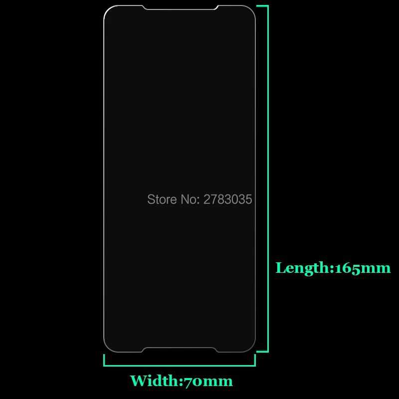 10 шт. для Asus ROG Phone 2 II/Phone2 6,5" 9 H твердость 2.5D Ультратонкий Закаленное стекло пленка защитная пленка для экрана