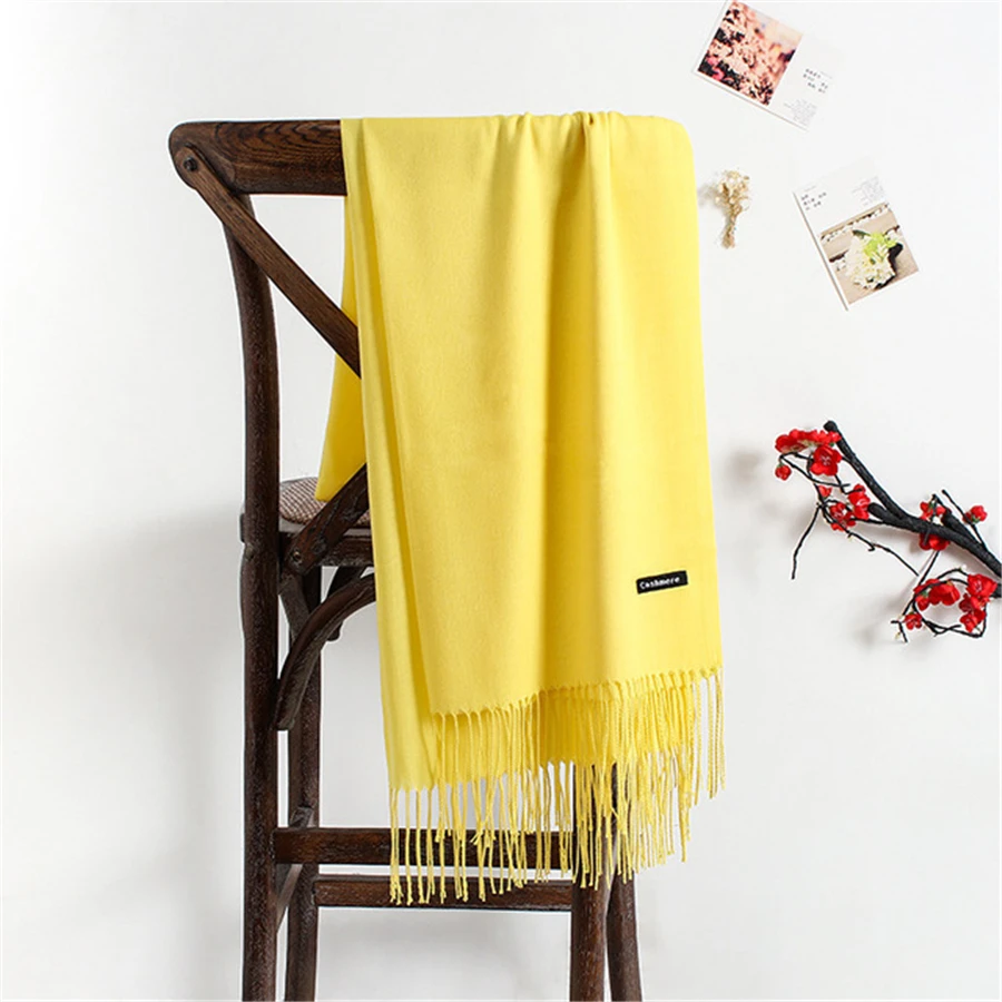 Girita брендовый женский модный шарф, осенне-зимний шерстяной клетчатый женский кашемировый шарф, широкий длинный шарф, теплый палантин