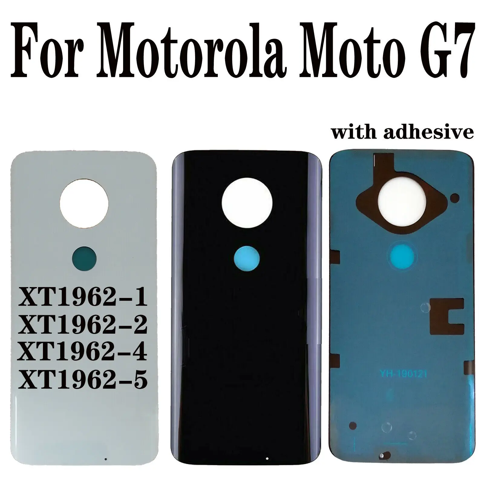 Tampa da Bateria Traseira para Motorola Moto g7 Xt19621 Xt19622 Xt196245 62 Polegadas