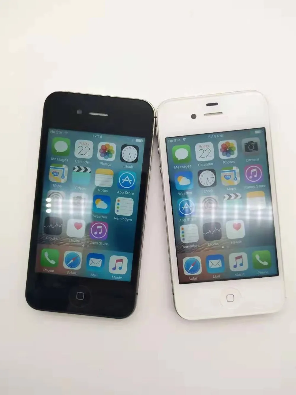 IPhone4S оригинальный заводской разблокированный Apple iPhone 4S IOS Dual Core 8MP WI-FI WCDMA мобильный телефон сенсорный iCloud Восстановленное