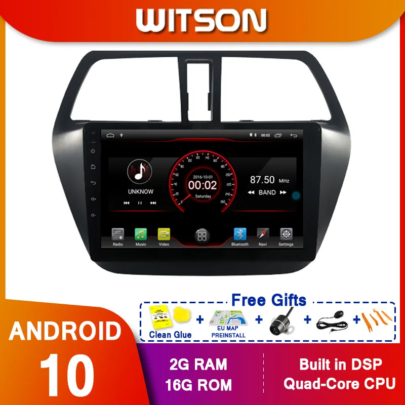 WITSON 9 &quotFULL HD сенсорный экран Android 10 0 Восьмиядерный Автомобильный GPS