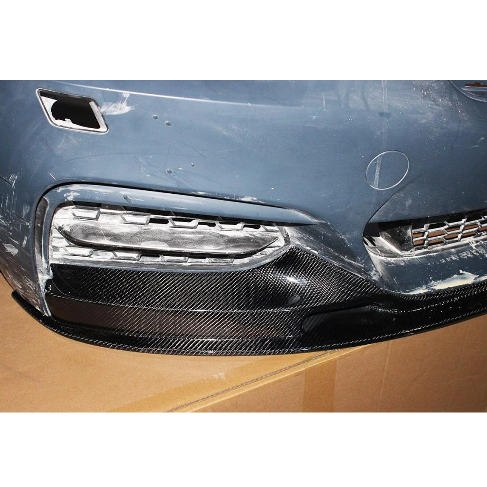 Неокрашенный спойлер для переднего бампера из углеродного волокна/ФАП BMW 2 серии