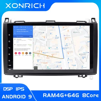 

2 din Car Radio GPS Multimeida for Mercedes Sprinter W906 Benz B200 A B Class W245 W169 Viano Vito W639 Navigation Head unit DSP