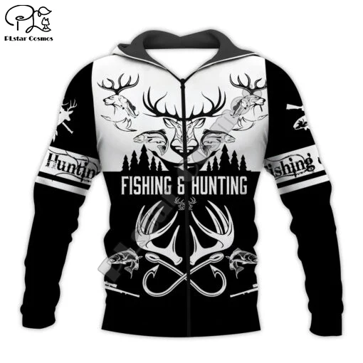 hunting-black-and-white-3d-all-over-printed-clothes-ja0366-zipped-hoodie-510x510_结果