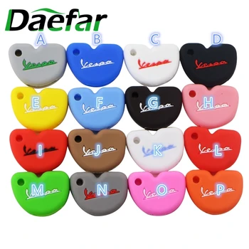 

Silicone motorcycle Key Case Cover For Vespa Enrico Piaggio GTS300 946 LX150 fly 125 150 RA1 3vte Gts 200 motorcycle key