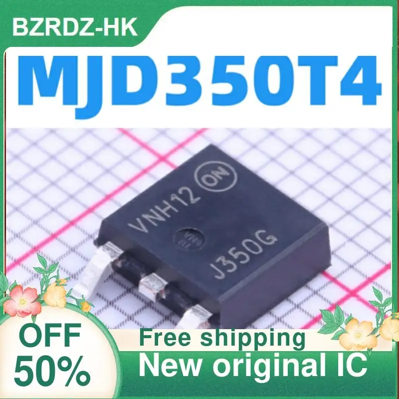 

20 шт. MJD350T4/J350G MJD340T4/J340G TO-252 новый оригинальный IC