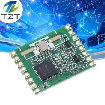 

TZT RFM69HW 868Mhz/433Mhz/915Mhz + 20dBm HopeRF Wireless Transceiver 868S2 Module For Remote/HM