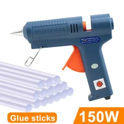 150w quente melt pistola de cola 11 mm diâmetro ue/eua norma temperatura ajustável para casa diy industrial fabricação ferramenta reparo